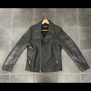 Karl Lagerfeld Leather biker jacket